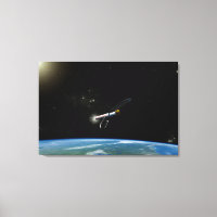 O Veículo De Lançamento Atlas V541 Em Órbita.