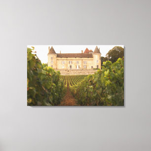 Impressão Em Tela O velho castelo medieval Chateau de Rully na Cote