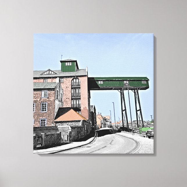 Impressão Em Tela O Velho Vazio Granário Ao Lado Do Mar Norfolk (Frente)