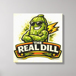 Impressão Em Tela O Verdadeiro Dill - Amantes da Comida