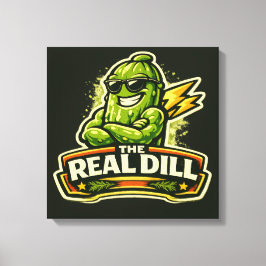Impressão Em Tela O Verdadeiro Dill - Amantes da Comida
