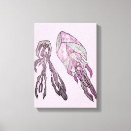 Impressão Em Tela O Véu Inclinado Arte de Textura Abstrata