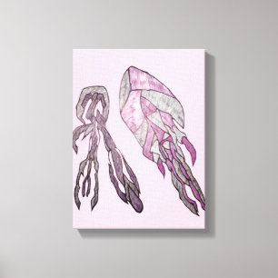 Impressão Em Tela O Véu Inclinado Arte de Textura Abstrata
