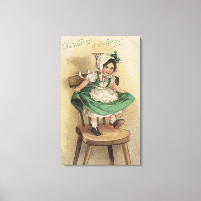 Impressão Em Tela O Visto do Verde (Frente)