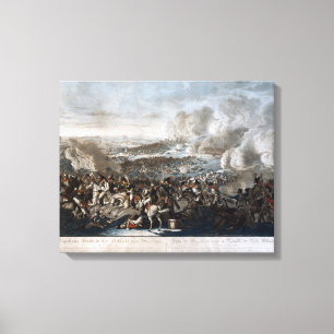 Impressão Em Tela O vôo de Napoleon da batalha de Waterloo