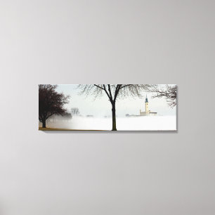 Impressão Em Tela o yacht club de Grosse Pointe, Lakeshore