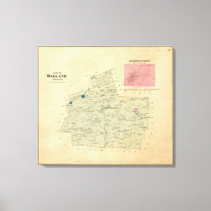 Impressão Em Tela Oakland Township