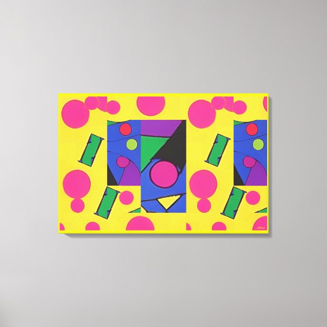 Impressão Em Tela Objeções de Arte (Frente)