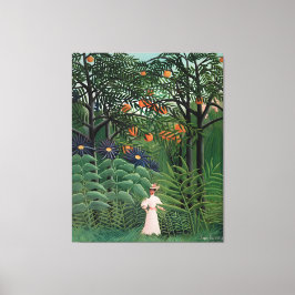 Impressão Em Tela obra de arte de Henri Rousseau