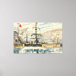 Impressão Em Tela obra de arte de Paul Signac