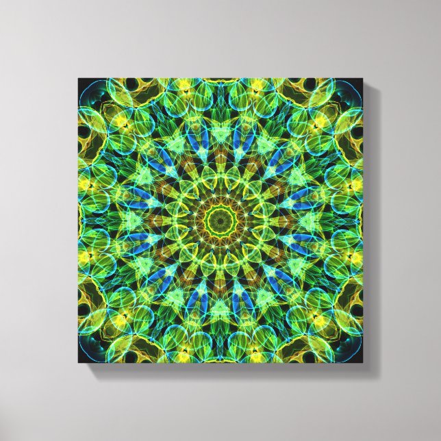 Impressão Em Tela Observando seu caleidoscópio (Frente)