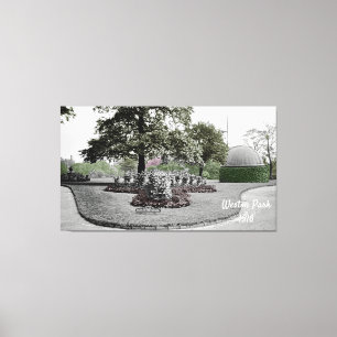 Impressão Em Tela Observatório Weston Park Sheffield Inglaterra 1916