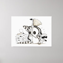 IMPRESSÃO EM TELA OCEAN CONCERT FOR SOFIA