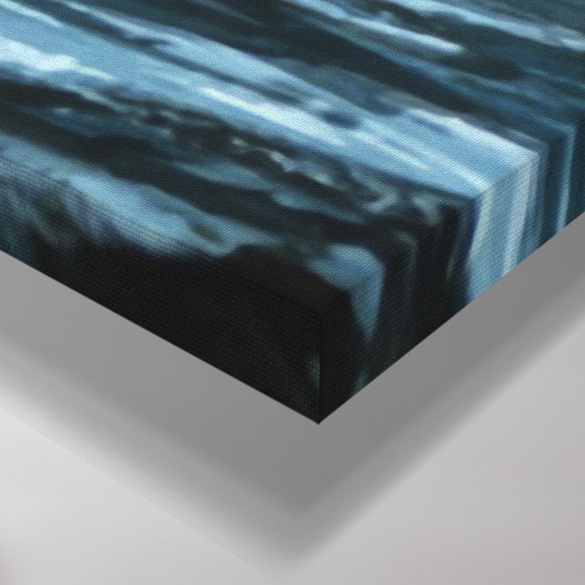 Impressão Em Tela Ocean Sailing Painting (Canto (inferior))