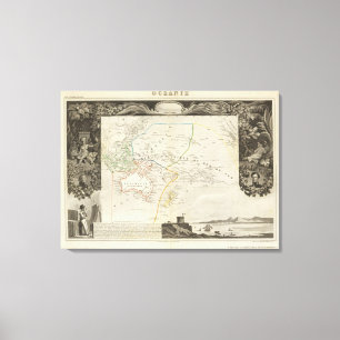 Impressão Em Tela Oceano