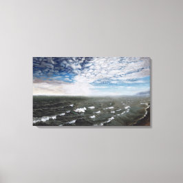 Impressão Em Tela Oceano Ártico: Tela Imprimida Descortada