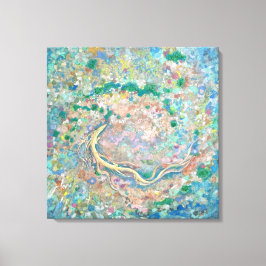 Impressão Em Tela Ocean's Forest: Dragon's Current