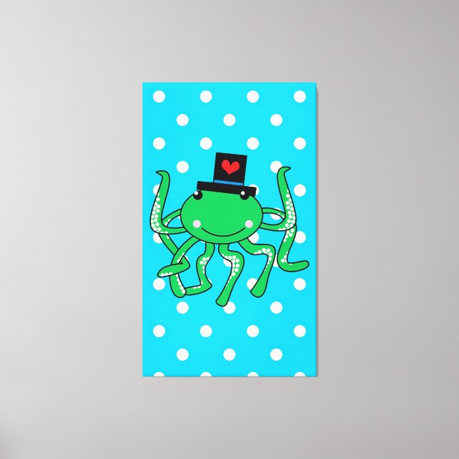 Impressão Em Tela Octopus (Frente)