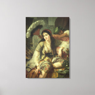 Impressão Em Tela Odalisque