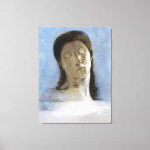 Impressão Em Tela Odilon Redon, olhos fechados 1890