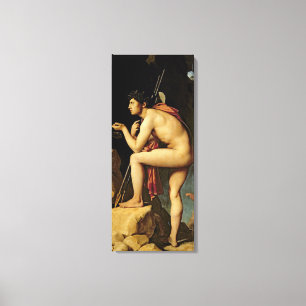 Impressão Em Tela Oedipus e a esfinge, 1808
