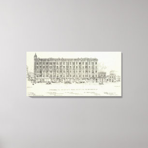 Impressão Em Tela O'Farrell South side Grant e Stockton