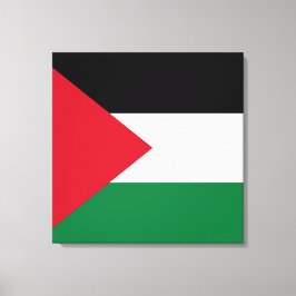 Impressão Em Tela oficialmente pavilhão do Estado da Palestina