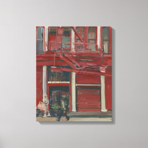 Impressão Em Tela Oficina de pintura Manhattan da pérola