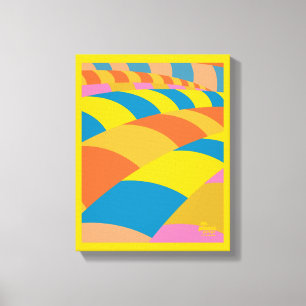 Impressão Em Tela Oh, Os Lugares Que Você Vai! Bandeiras Coloridas