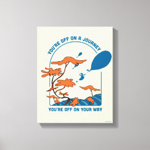 Impressão Em Tela Oh, Os Lugares Que Você Vai! "Desligar em uma Viag