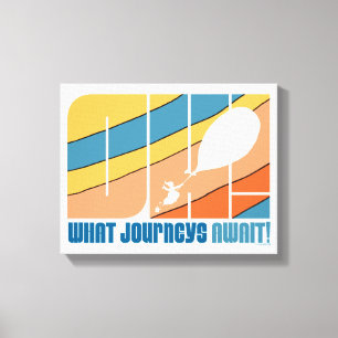 Impressão Em Tela Oh, Os Lugares Que Você Vai! "Que Viagens Esperam"