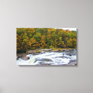 Impressão Em Tela Ohiopyle Falls, Pensilvânia