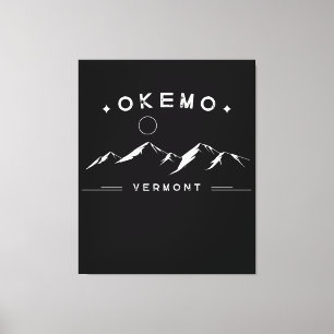 Impressão Em Tela Okemo Montanha Vermont