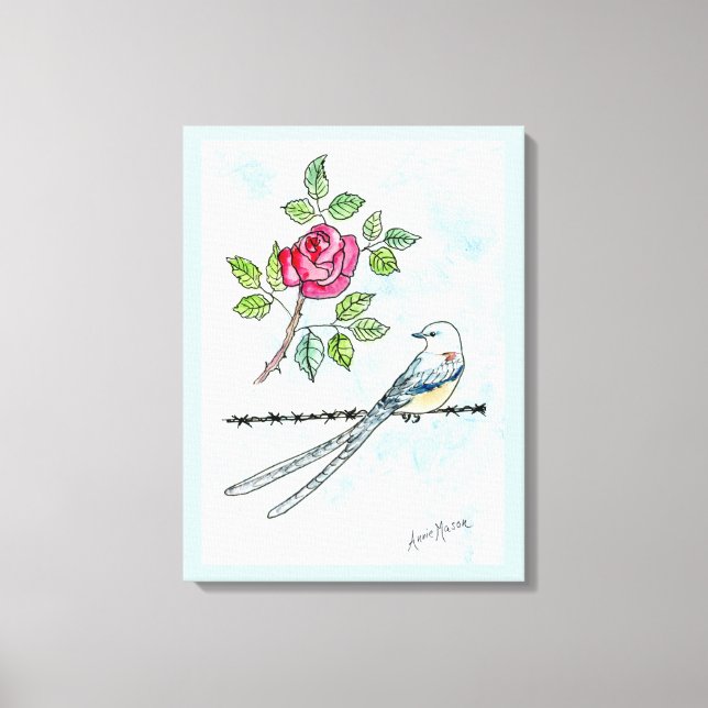 Impressão Em Tela Oklahoma (Frente)