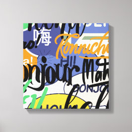 Impressão Em Tela Olá Mundo