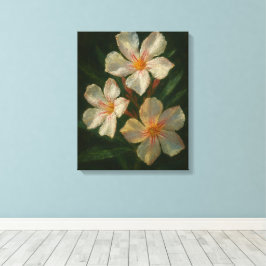 Impressão Em Tela Oleander: Toxic Elegance Impressionist Oil Art