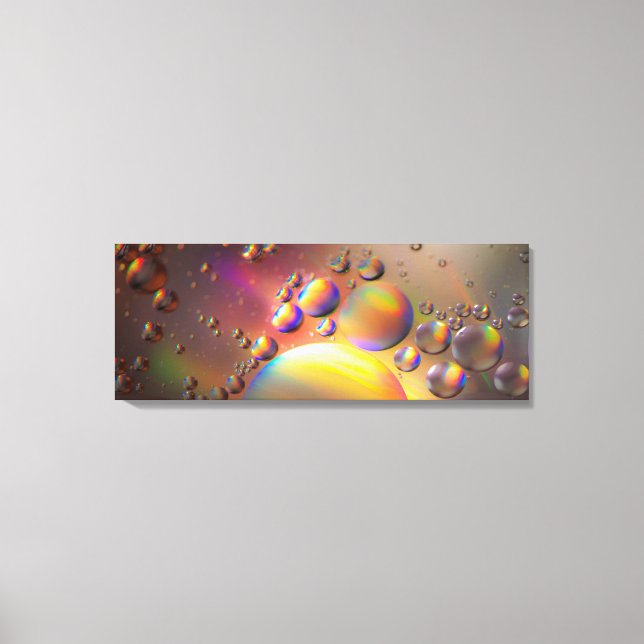 Impressão Em Tela Óleo na água (Frente)