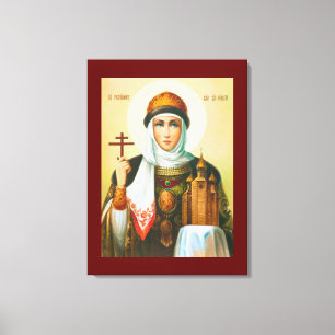 Impressão Em Tela Olga