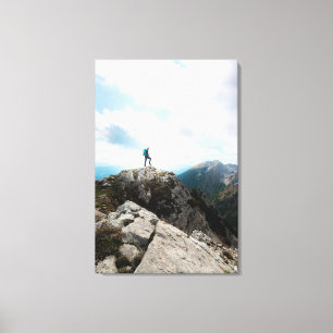 Impressão Em Tela Olhando novas aventuras