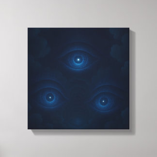 Impressão Em Tela Olhar de Energia Mística Arte de Parede em Tela