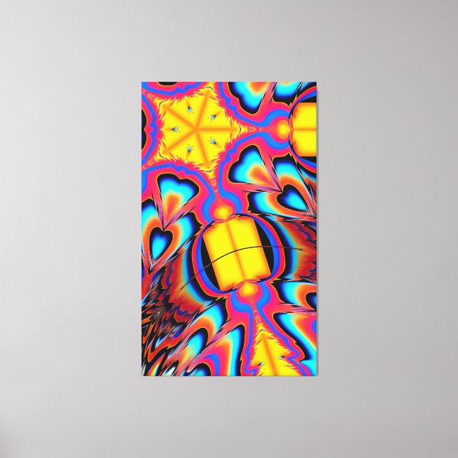 Impressão Em Tela Olhe em meus trabalhos, Ye Mighty e Desespero (Frente)