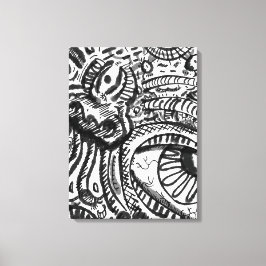 Impressão Em Tela Olho Ver