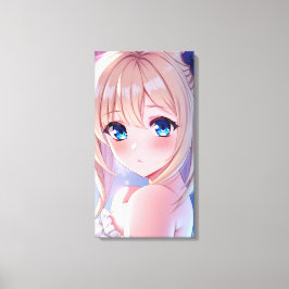 Impressão Em Tela Olhos Azuis QT 3