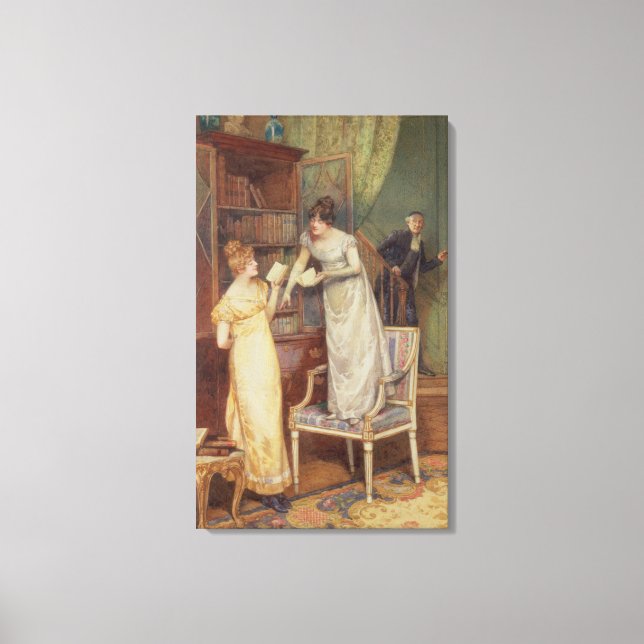 Impressão Em Tela Olhos de oração, 1901 (c/c elevados com branco) (Frente)