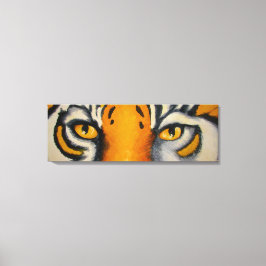 Impressão Em Tela Olhos de Tigre
