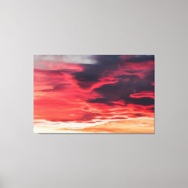 Impressão Em Tela onda felina (Frente)