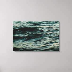 Impressão Em Tela Ondas de exposição longa