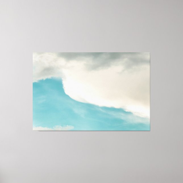 Impressão Em Tela ondas de todas as formas (Frente)