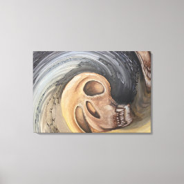 Impressão Em Tela Ondas do Passado