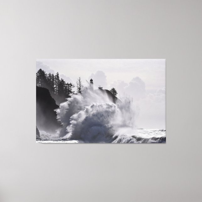 Impressão Em Tela Ondas Epic em Cabo Desapontado Estado WA (Frente)